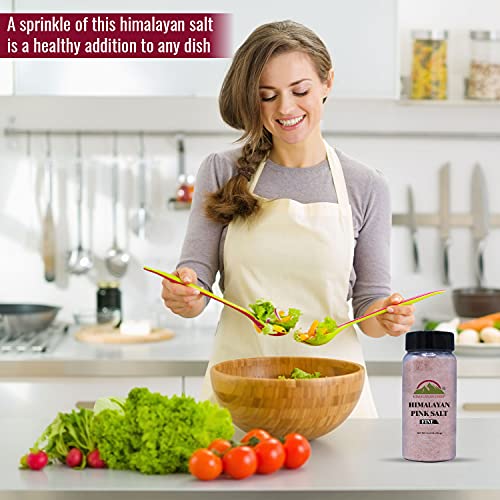 Himalayan Chef Pink Salt Shaker-12.50oz/Each, 9.37 Lbs