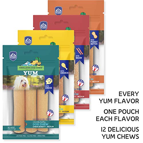 Yakyyum Himalayan Cheese Treats | Lactose Free - Gluten Free - W