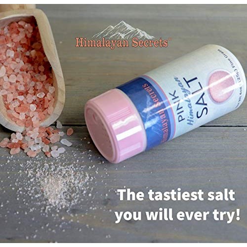 Natural Pink Himalayan Cooking Salt - Kosher Certified Fine Grai