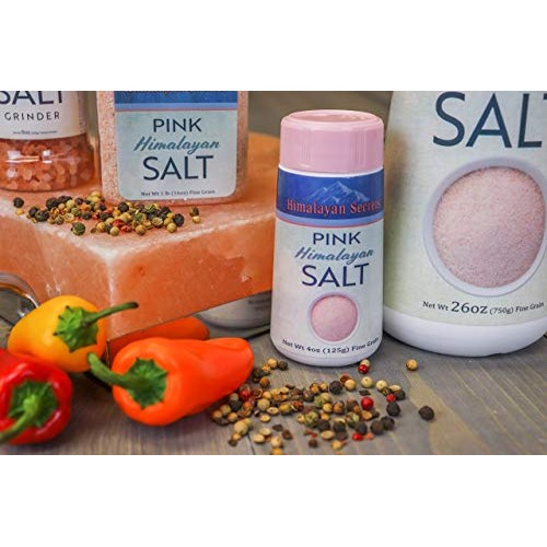 Natural Pink Himalayan Cooking Salt - Kosher Certified Fine Grai