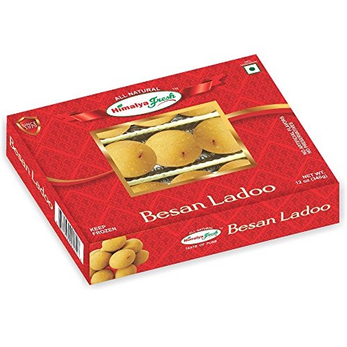 Himalya Fresh Besan Ladoo 12Oz - Premium Authentic, Luxurious In