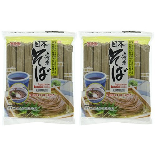 Twin Pack Hime Dried Buckwheat Soba Noodles, 25.40 Ounce Pack O