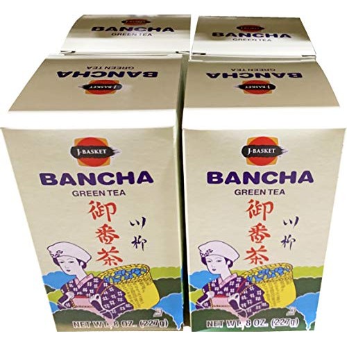 Hime Ban Cha Green Tea, 8-Ounce Boxes Pack of 4