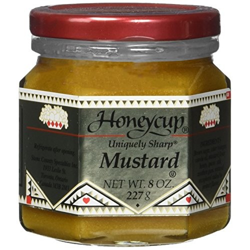 Honeycup Mustard, 8 Ounce Jar Pack Of 6