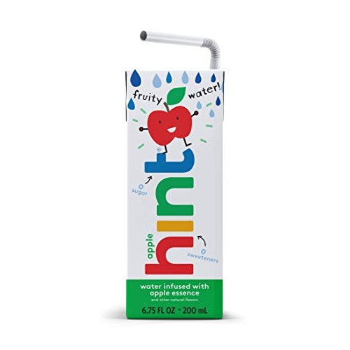 Hint Kids Water Apple Pack Of 32, 6.75 Ounce Boxes, Pure Water