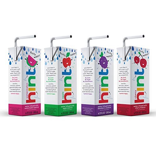 Hint Kids Water Variety Pack, Pack Of 32 6.75 Oz Boxes, 8 Boxe
