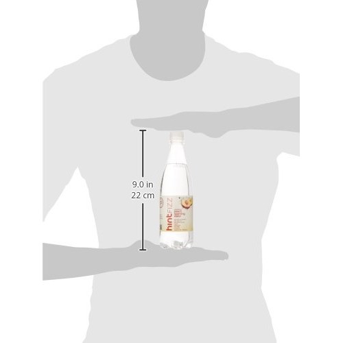 Hint Sparkling Water Peach, Pack Of 12 16.9 Ounce Bottles, Uns