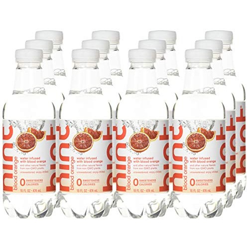 Hint Water Blood Orange, Pack Of 12 16 Ounce Bottles, Pure Wat
