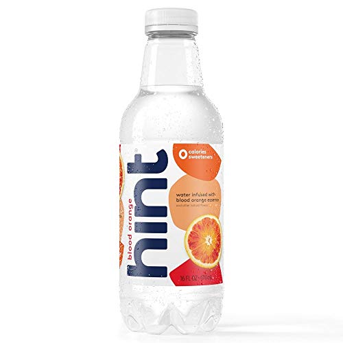 Hint Water Blood Orange, Pack Of 12 16 Ounce Bottles, Pure Wat
