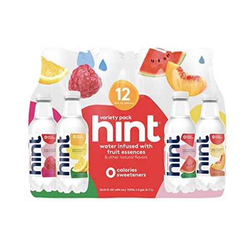 Hint Water Fruit Stand Variety Pack, Pack Of 12 16 Ounce Bottl
