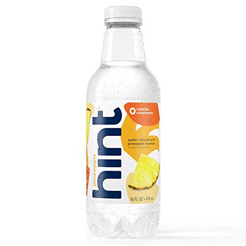 Hint Water Pineapple Pack Of 12 16 Ounce Bottles, Pure Water I