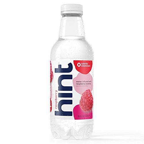 Hint Water Raspberry, Pack Of 12 16 Ounce Bottles, Pure Water