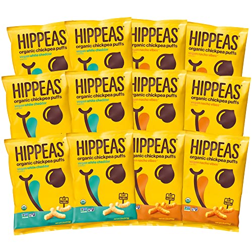 Hippeas Organic Chickpea Puffs + Cheeze Variety Pack | 1.5 Oun