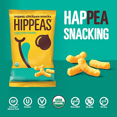 Hippeas Organic Chickpea Puffs Organic Chickpea Puffs + Vegan W