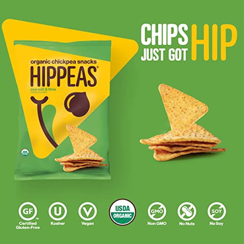 Hippeas Organic Chickpea Puffs Organic Chickpea Tortilla Chips +...