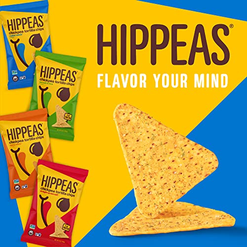 Hippeas Chickpea Tortilla Chips, Rockin’ Ranch, 1 Ounce Pack of...