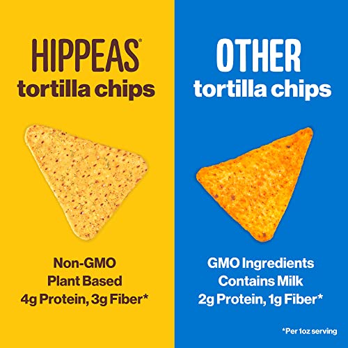 Hippeas Chickpea Tortilla Chips, Rockin’ Ranch, 1 Ounce Pack of...