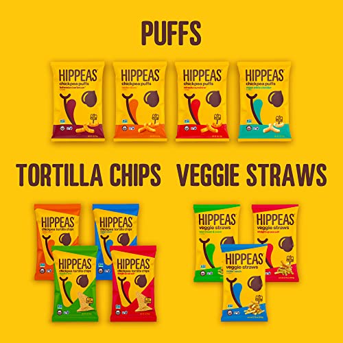 Hippeas Chickpea Tortilla Chips, Rockin’ Ranch, 1 Ounce Pack of...