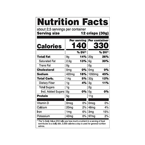 Hippie Snacks Cauliflower Crisps Variety Pack, Plant-Based, High