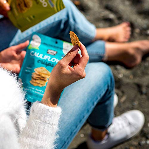 Hippie Snacks Cauliflower Crisps Variety Pack, Plant-Based, High