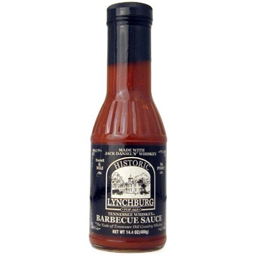 Historic Lychburg Tennessee Whiskey Barbecue Sauce 86 Poof! - Sw
