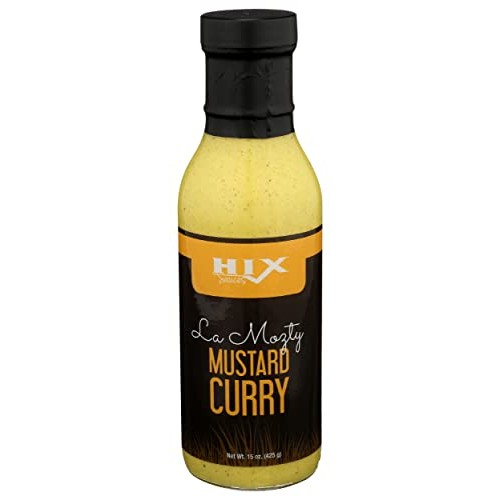 HIX FOODS La Mozty Mustard Curry, 15 OZ