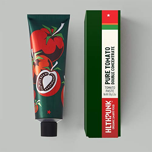 Hlthpunk Organic Tomato Paste Tube | Double Concentrated | Premi