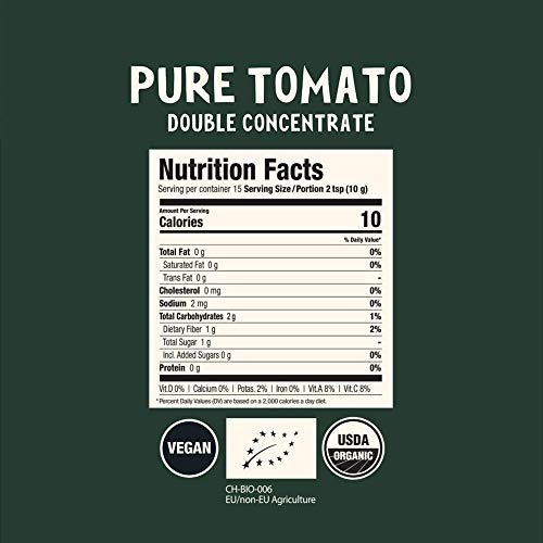 Hlthpunk Organic Tomato Paste Tube | Double Concentrated | Premi