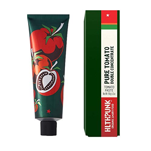 Hlthpunk Organic Tomato Paste Tube | Double Concentrated | Premi