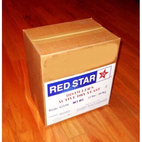 Distillers Yeast 22Lb Brick Red Star Dady