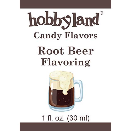 Hobbyland Candy Flavors Root Beer Flavoring, 1 Fl Oz, Root Bee