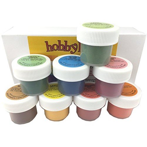 Hobbyland Ck Products Powder Food Color Kit, 8 Colors, 4 Gram Ja