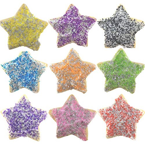 Hobbyland Edible Sprinkles Metallic Silver Edible Glitter Flake
