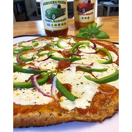 Hoboken Farms Basil Marinara Gourmet Sauce - No Sugar Added, Non