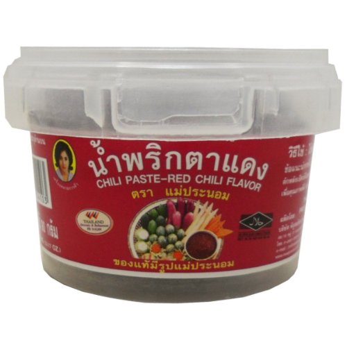 Best Chili Paste Red-chili Flavor Nam Prik Ta-dang Thai Origin...