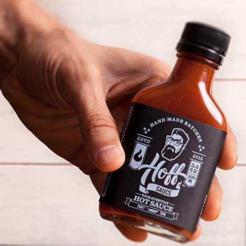 Hoff Sauce Gift Box 4-Pack Mini-Flasks - Handmade Tennessee Hot