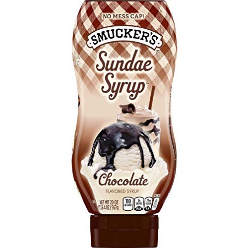 Smuckers Sundae Syrup Caramel, Butterscotch & Chocolate Ice Crea...