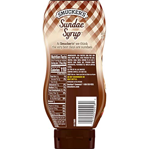 Smuckers Sundae Syrup Caramel, Butterscotch & Chocolate Ice Crea...