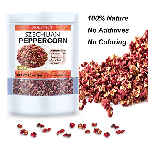 Premium Sichuan Peppercorns, 2.0 Oz, Grade Aaa Szechuan Pepperco