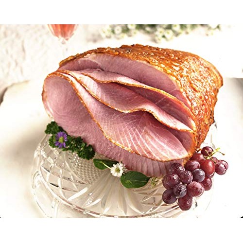 Honey Glazed Spiral Sliced Holiday Ham 7.5 - 8.5 Pounds Serves 1