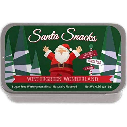 Christmas Novelty Mint Tins Gift Set of 3 Stocking Stuffer Chr...