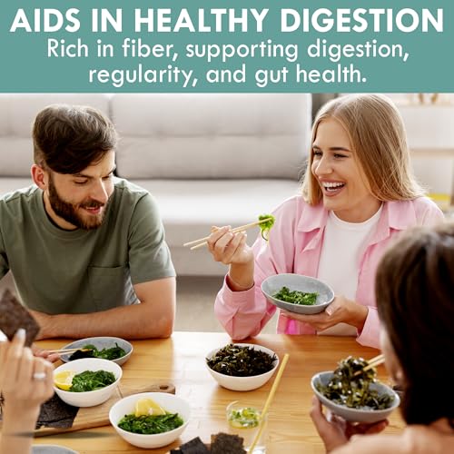 Holistic Bin Dried Wakame Seaweed Flakes | Organic Dry Seaweed f...