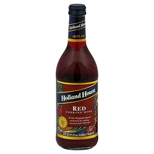 Holland House Cooking Wine, Red, 16 Oz