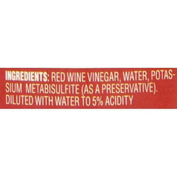 Holland House Vinegar, Red Wine 12 Ounce Pack Of 6
