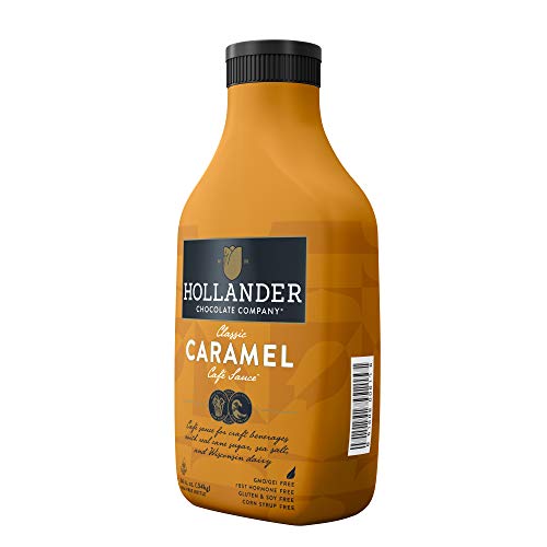 Hollander Caramel Café Sauce | Gluten Free, Gmo Free, Rainforest