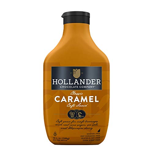 Hollander Caramel Café Sauce | Gluten Free, Gmo Free, Rainforest