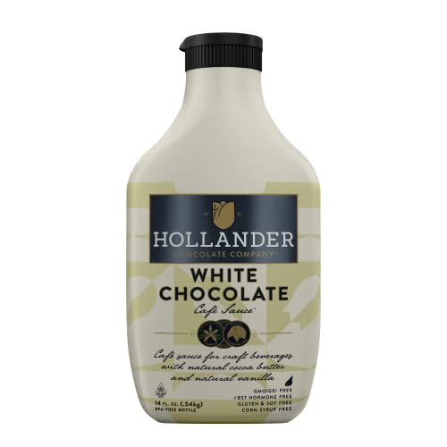 White Chocolate Café Sauce By Hollander Chocolate Co. | Gourmet