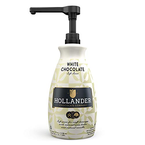 White Chocolate Café Sauce By Hollander Chocolate Co. | For Real