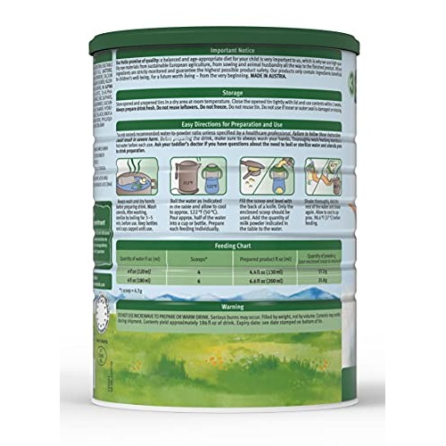 Holle Stage 3: Goat Milk Formula, 28 Oz