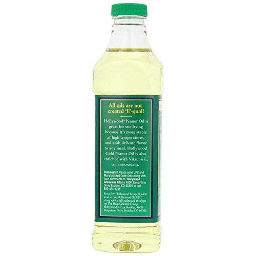 Hollywood Enriched Gold Peanut Oil, 24 Oz
